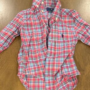 Ralph Lauren Kids Multicolor Plaid Shirt
